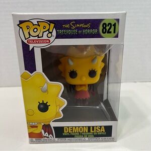 FUNKO POPthe Simpsons Demon Lisa treehouse of horror pop television vinyl figure